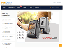 Tablet Screenshot of foxoffer.com